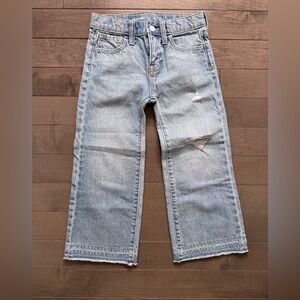 Old Navy Blue Baggy Wide Leg Jeans